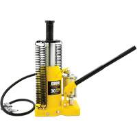 Pro Series  Bottle Jack, 30 tons, Air Hydraulic, 20" Raised Height Waymarc Industries Inc