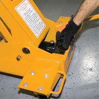 Yellow Jackit Transmission Jack, 2.2 Ton(s) Lifting Capacity Waymarc Industries Inc