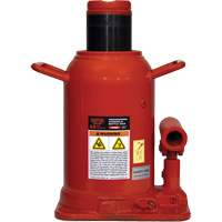 Cric-bouteille professionnel, 60 tonne(s), 18-11/16" Hauteur &eacute;lev&eacute;e Waymarc Industries Inc