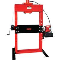 Electro/Hydraulic Pump Operated Shop Press, 50 tons Capacity Waymarc Industries Inc