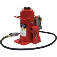 Cric-bouteille hydraulique de hauteur standard, 20 tonne(s), Air comprim&eacute;/hydraulique, 20-1/2" Hauteur &eacute;lev&eacute;e Waymarc Industries Inc