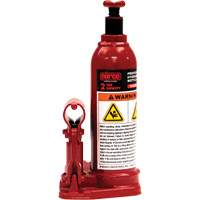 Professional Hydraulic Bottle Jack, 2 Ton(s), 14-1/2" Raised Height Waymarc Industries Inc