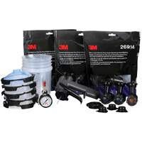 Performance Fine Finish Spray Gun System with PPS Cups, 13 CFM, 29 PSI Waymarc Industries Inc