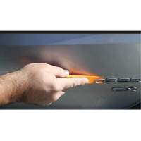 Jeu d'assortiment de 5 cales en nylon orange fluo Waymarc Industries Inc
