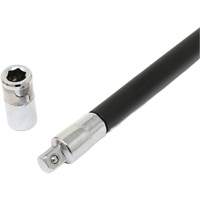 Tournevis flexible extra-long avec adaptateur carr&eacute; 1/4" x hexagonal 1/4" Waymarc Industries Inc