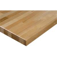 Hardwood Workbench Top, 48" W x 24" D, Square Edge, 1-1/4" Thick FM937 | Waymarc Industries Inc