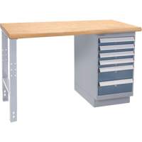 &eacute;tabli industriel, Cap 1000 lb, 30" la x 72" p, 34" h Waymarc Industries Inc