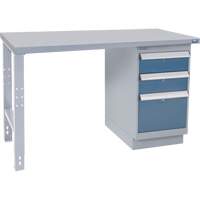 Industrial Duty Workbench, 24" W x 60" D x 34" H, 1000 lbs. Capacity Waymarc Industries Inc
