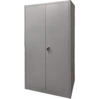 Storage Cabinet, Steel, 4 Shelves, 78" H x 36" W x 24" D, Grey Waymarc Industries Inc