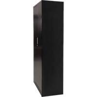 Combination Storage Cabinet, 36" W x 18" D x 72" H, Black Waymarc Industries Inc