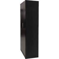 Hi-Boy Storage Cabinet, Steel, 4 Shelves, 72" H x 36" W x 18" D, Black Waymarc Industries Inc