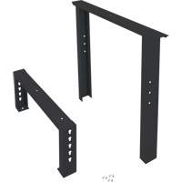 Pattes d'&eacute;tabli pour service industriel, Acier, 30" p x 34" h, Simple Waymarc Industries Inc