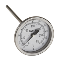 Bi-Metal Thermometers, Contact, Analogue, 50-550°F (0-260°C) Waymarc Industries Inc
