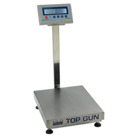 Top Gun Electronic Platform Scales, 18" L x 12" W, 300 lbs. Capacity Waymarc Industries Inc