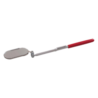 Inspection Mirror, Oval, 2" L x 1" W, Non Telescopic Waymarc Industries Inc