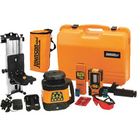 Red Beam Self-Leveling Horizontal & Vertical Rotary Laser, 200' (60 m), 635 Nm Waymarc Industries Inc