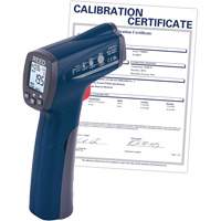 Infrared Thermometer with ISO Certificate, -25.6°- 752° F ( -32° - 400° C ), 12:1, Adjustable Emmissivity Waymarc Industries Inc