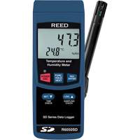 Data Logging Thermo-Hygrometer, 5% - 95% RH, 32° - 122° F ( 0° - 50°C ) Waymarc Industries Inc
