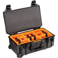 Vault Rolling Case with Padded Dividers, Hard Case IC691 | Waymarc Industries Inc