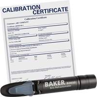 Refractometer with ISO Certificate, Analogue (Sight Glass), Brix IC779 | Waymarc Industries Inc