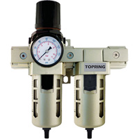 Filtre Airflo 400, r&eacute;gulateur et filtre coalescent, 1/2" NPT, 150 psi, Capacit&eacute; de 1,5 oz liq. Waymarc Industries Inc