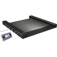 Defender 2500 Drum Scale, 500 lbs. Capacity, 2.5' L x 2.5' W Waymarc Industries Inc