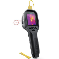 Cam&eacute;ra d'imagerie thermique IR 24:1 avec laser Bullseye et thermocouple de type K, 160 x 120 pixels, -10° - 45°C (14° - 113°F), 70 mK Waymarc Industries Inc