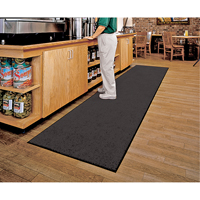ColorStar Matting, Wiper, 3' x 5' x 3/8", Charcoal Waymarc Industries Inc