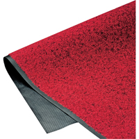 ColorStar Matting, Wiper, 3' x 5' x 3/8", Red/Black Waymarc Industries Inc