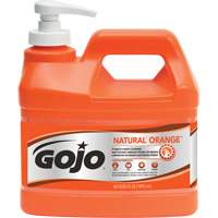 Nettoyant &agrave; mains Natural Orange, Pierre ponce, 1,89 L, Bouteille &agrave; pompe, Agrumes/Orange Waymarc Industries Inc