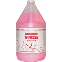 Détergent liquide pour vaisselle V-Rose, Liquide, 4 L, Fraîcheur JA501 | Waymarc Industries Inc