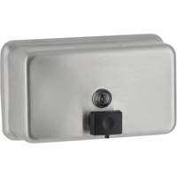 Surface-Mounted Horizontal Soap Dispenser, Push, 1200 ml Capacity JB097 | Waymarc Industries Inc