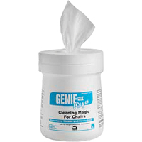 Cleaners & Disinfectants - Genie Plus Chair Cleaner, 7" x 6", 160 Count JB408 | Waymarc Industries Inc