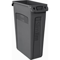 Slim Jim<sup>®</sup> Container with Venting Channels, Plastic, 23 US gal. JB519 | Waymarc Industries Inc