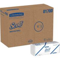 Scott<sup>®</sup> Single Fold Towels, 1 Ply, 10-1/2" L x 9-3/10" W, 250 /Pack JB604 | Waymarc Industries Inc