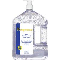 Gel d&eacute;sinfectant pour les mains &agrave; l'alo&egrave;s Response, 1890 ml, Bouteille &agrave; pompe, 70 % alcool Waymarc Industries Inc