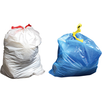 Sure-Tie&reg; Garbage Bags, Strong, 33" W x 38" L, 0.9 mils, Clear, 121.13 L (32 Gal.) Capacity Waymarc Industries Inc