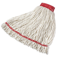 Vadrouille humide Web Foot sans r&eacute;tr&eacute;sissement, Antimicrobien, Fil, 20 oz, Style Boucle Waymarc Industries Inc