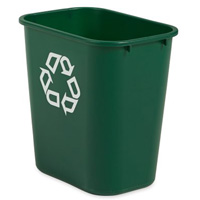Corbeille moyenne pour le recyclage, De bureau, Plastique, 28 pintes US Waymarc Industries Inc