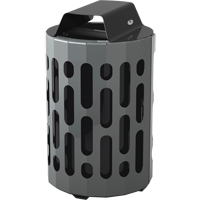R&eacute;cipients &agrave; d&eacute;chets 2020 Stingray, M&eacute;tal, 42 gal. US Waymarc Industries Inc
