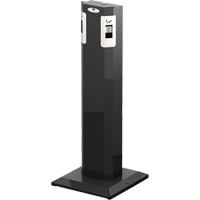 Pedestal Ashtray, Free-Standing, Metal, 1.6 US gal. Capacity, 41-1/2" Height JG661 | Waymarc Industries Inc