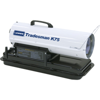 Tradesman&reg; Forced Air Heater, Fan, Kerosene, 75,000 BTU/H Waymarc Industries Inc