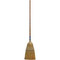 Industrial Corn Broom, 3-String, Wood Handle Waymarc Industries Inc