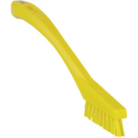 Detail Brush, Stiff Bristles, 8" Long, Yellow Waymarc Industries Inc