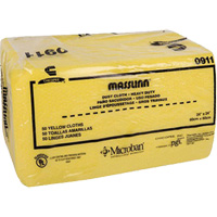 Masslin Heavy-Duty Dust Cloth, Microfibre, Yellow Waymarc Industries Inc