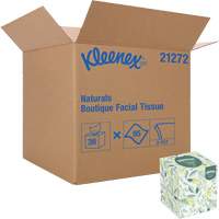 Papiers-mouchoirs Naturals Boutique* de Kleenex, 2 pli, 7,8" lo x 8,3" la, 95 feuilles/boîte Waymarc Industries Inc