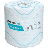 Pro Signature™ Toilet Paper, 2 Ply, 400 Sheets/Roll, 133' Length, White JL047 | Waymarc Industries Inc