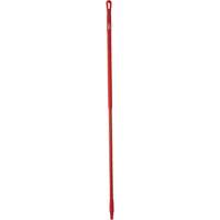 Handle, Broom/Scraper/Squeegee, Red, Ergonomic, 59" L Waymarc Industries Inc