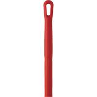 Handle, Broom/Scraper/Squeegee, Red, Ergonomic, 59" L Waymarc Industries Inc