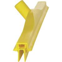 Double Blade Ultra Hygiene Squeegee, 24", Yellow Waymarc Industries Inc